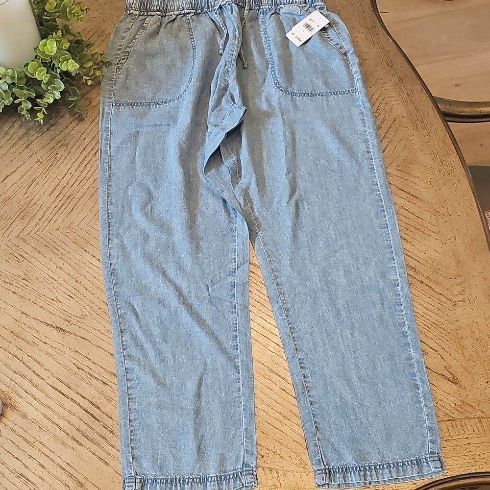 Splendid Denim Pants Size L NWT - Picture 4 of 15